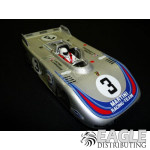 1:24 Scale RTR, 4" Cheetah 21 Chassis, Hawk 7, 64 Pitch, RETRO, Porsche 908 Custom Body, Martini #3 Livery
