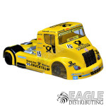 1:24 Scale RTR, 4" Cheetah 21 Chassis, Hawk 7, 64 Pitch, SuperTruck, Tatra Custom Body, Deutsch Post #15 Livery