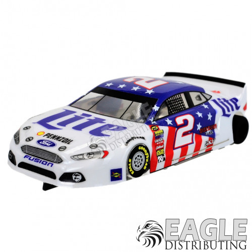1:24 Scale RTR, 4" Cheetah 21 Chassis, Hawk 7, 64 Pitch, Stock Car, Ford Custom Body, Lite #2 Livery-JK204171CP10