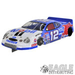 1:24 Scale RTR, 4" Cheetah 21 Chassis, Hawk 7, 64 Pitch, Stock Car, Ford Custom Body, Mobil 1 #12 Livery-JK204171CP12