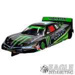 1:24 Scale RTR, 4" Cheetah 21 Chassis, Hawk 7, 64 Pitch, Stock Car, Toyota Custom Body, Monster Energy #1 Livery