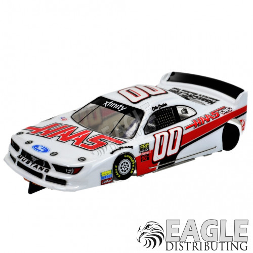 1:24 Scale RTR, 4" Cheetah 21 Chassis, Hawk 7, 64 Pitch, Stock Car, Nat. Wide Custom Body, Haas #00 Livery-JK204171CP8