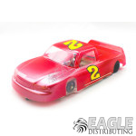 1:24 Scale RTR, 4" Cheetah 21 Chassis, Hawk 7, 64 Pitch, Nastruck, Ford Painted Body-JK204172F