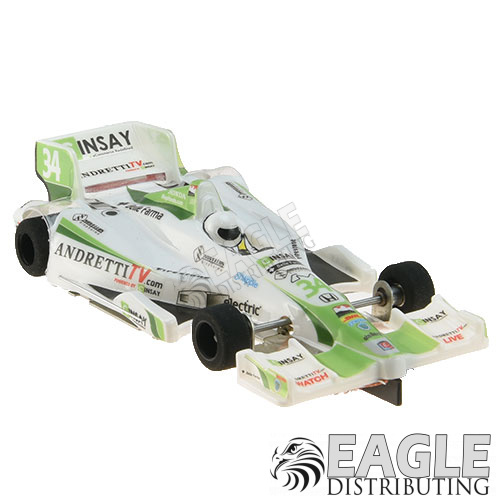 1:24 Scale Wide Indy Open Wheel RTR Car #34 Andretti TV-JK20817234