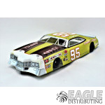 1:24 Scale RTR, 4.5" Cheetah 21 Chassis, Hawk 7, 64 Pitch, Vintage, Mercury Cyclone Custom Body, #95 Livery