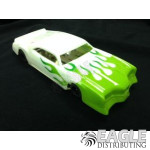 1:24 Scale RTR, 4.5" Cheetah 21 Chassis, Hawk 7, 64 Pitch, Vintage, Mercury Painted w/Flames Body