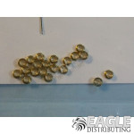 3/32 Brass wheel collars (12 pcs)