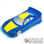 4" Ford Stock Car Body, Clear Lexan, .007"