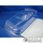 4" COT USRA Legal Stock Car Body, Clear Lexan, .007"