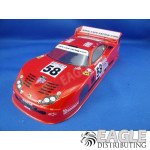 4" Ferrari Maranello Custom Red Body, Ferrari #58 Livery, .010"-JK7113CP1