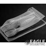 4" Toyota GT1, Clear Lexan Body, .007"