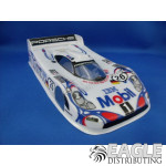 4" Porsche GT1 Body, Custom, Mobile-1 #26 Livery, .010"-JK7178CP1W