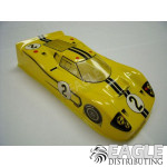 4" Ford MKIV Custom Body, .010", Yellow #2 Livery