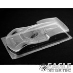 4" Porsche Carrera 6 Body, Clear Lexan, .007"