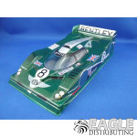 4" Bentley GT1 Body, Custom, Bentley Racing #8 Livery, .010"