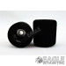 1/8 x .720 x .800 .400 Full Plastic Hub, Treated Rubber-JK8709PPT