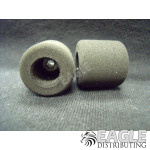 1/8x.840 .470 Full Plastic Hub, Natural Rubber