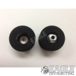 1/8x.875 .470 Full Plastic Hub, Natural Rubber