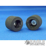 3/32x.720 .470 Plastic 1:32 Hub, Treated Rubber