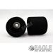 1/8 x .765 x .800 .530 Full Plastic Hub, Nat. Rubber-JK8768PP