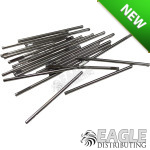 3/32 Axle x 2.175"L Precision Ground Flatted Axle (25 pcs)
