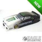 4in 71 Camaro Monster Custom Paint White/Black 0.010-JKB123BU4