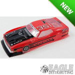 4in 71 Mustang Boss 351 Red 0.010-JKB124BU2