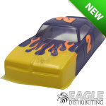 4.5" 69 Dodge Charger Painted w Flames 0.010 Random Color-JKB135BPF