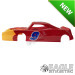 4.5" 69 Dodge Charger Painted w Flames 0.010 Random Color Premount-JKB135BPFT