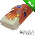 4.5" 69 Pontiac GTO Painted w Flames 0.010 Random Color-JKB136BPF