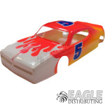 4.5" Mercury Cyclone Painted w Flames 0.010 Random Color Premount-JKB137BPFT