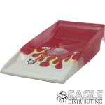 4in Peugeot Wedge Painted w Flames 0.010 Random Color Premou-JKB22BPFT