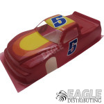4in Dodge Truck Painted w Numbers 0.010 Random Color-JKB66BP