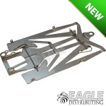 4" ISRA Production Brushless Chassis Kit w J-bars, 0.039" Front 0.047" Rear-JKC95