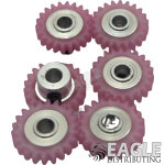 22T 48P 1/8 Axle Spur Gear (6 ea)-JKG422-6