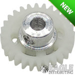 28T 48P 1/8 Axle Pro XL Polymer Spur Gear (6 ea)