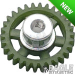 30T 48P 1/8 Axle Pro XL Polymer Spur Gear (6 ea)