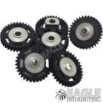 33T 64P Poly Spur Gear (6 pcs)-JKG633-6