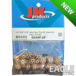 34T 64P 3/32 Axle Pro XL Gear Bulk Pack (25 pcs)-JKG634P-25