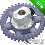 36T 64P 3/32 Axle Pro XL Polymer Spur Gear Bulk Pack (25 pcs)