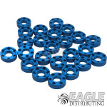 Precision Machined Alum. 6 Hole Guide Nut Bulk Pack (25 ea)-JKL31-25