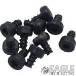 Motor Screw 1.5mm Allen Head Black self tapping (10 ea)-JKM53-10