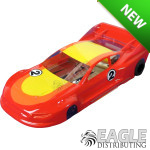 1:24 Scale RTR, 4" Cheetah 21 Chassis, Hawk 7, 64 Pitch, Mustang DTM, Random Colors