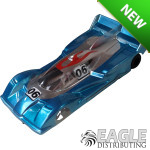 1:24 Scale RTR, 4" Cheetah 21 Chassis, Hawk 7, 64 Pitch, Lamborghini SC63 LMP, Random Colors