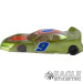 1:24 Scale RTR, 4" Cheetah 21 Chassis, Hawk 7, 64 Pitch, Toyota Stock Car, Random Colors-JKO3B37BP