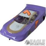 1:24 Scale RTR, 4" Cheetah 21 Chassis, Hawk 7, 64 Pitch, Chevy Stock Car Body-JKO3B38BP
