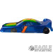 1:24 Scale RTR, 4" Cheetah 21 Chassis, Hawk 7, 64 Pitch, Nationwide C Type Stock Car Body-JKO3B41BP