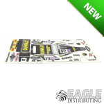 4" Morgan Aero GT #73 Livery Sticker Sheet Designed for B103 Body