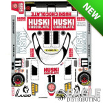 4" Lola B12 Huski Chocolate #11 Livery Sticker Sheet Designed for B114 Body