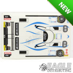 4" Lola B12 HVM Status #30 Livery Sticker Sheet Designed for B114 Body